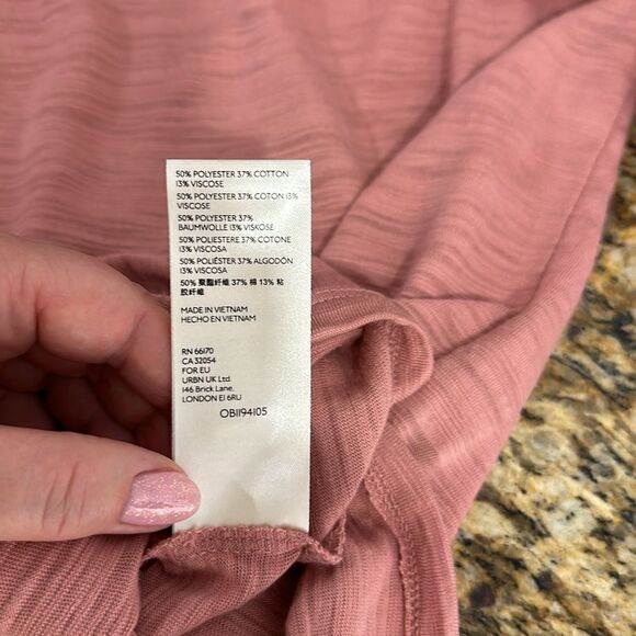 Free People We The Free Natasha Ruched Long Sleeve Top Size M - Picture 8 of 11